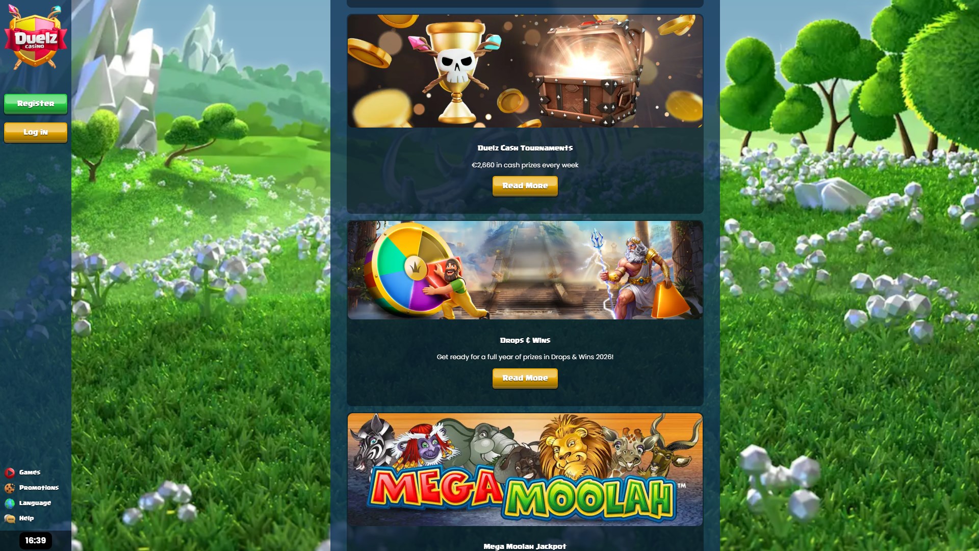 Duelz Casino screenshot 3