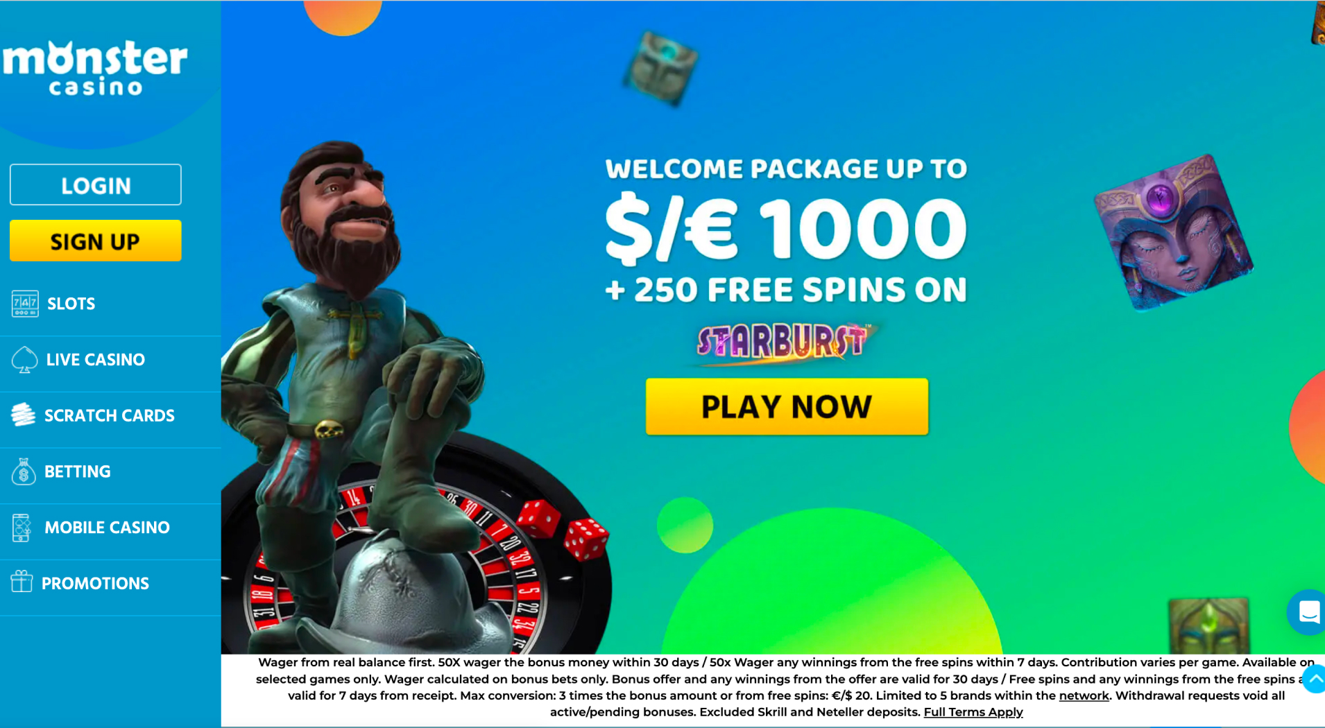 Monster Casino screenshot 1